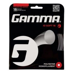 GAMMA IO Soft Charcoal Cordage En Garniture 12,2m