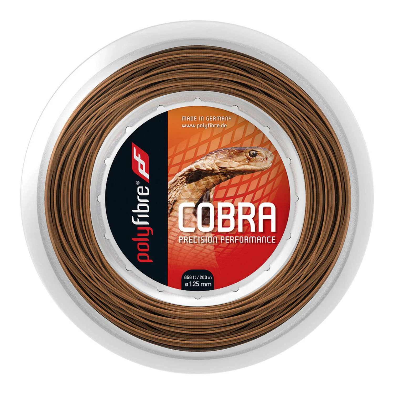 Cobra Beige/braun Bobine Cordage 200m