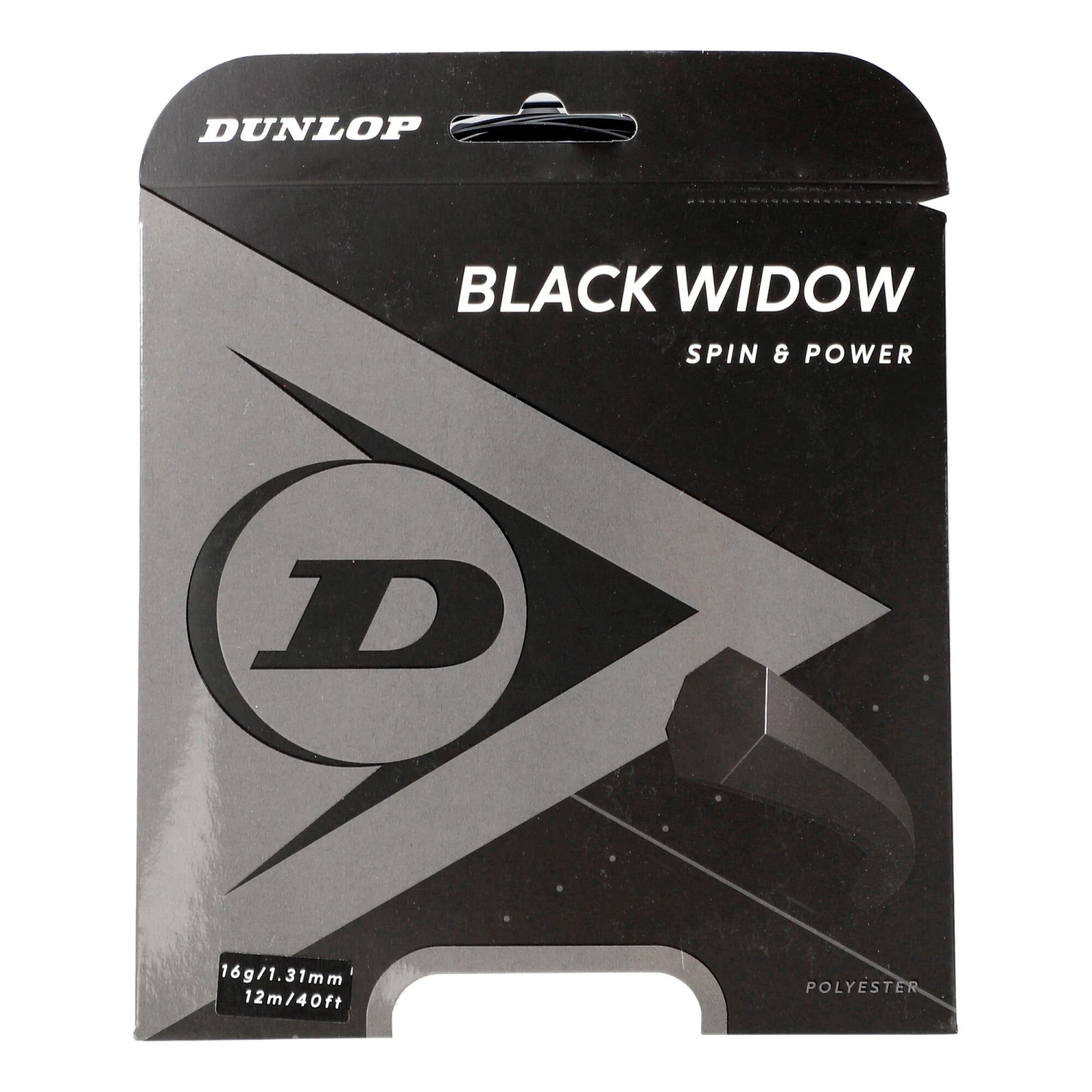 Dunlop Black Widow Cordage En Garniture 12m