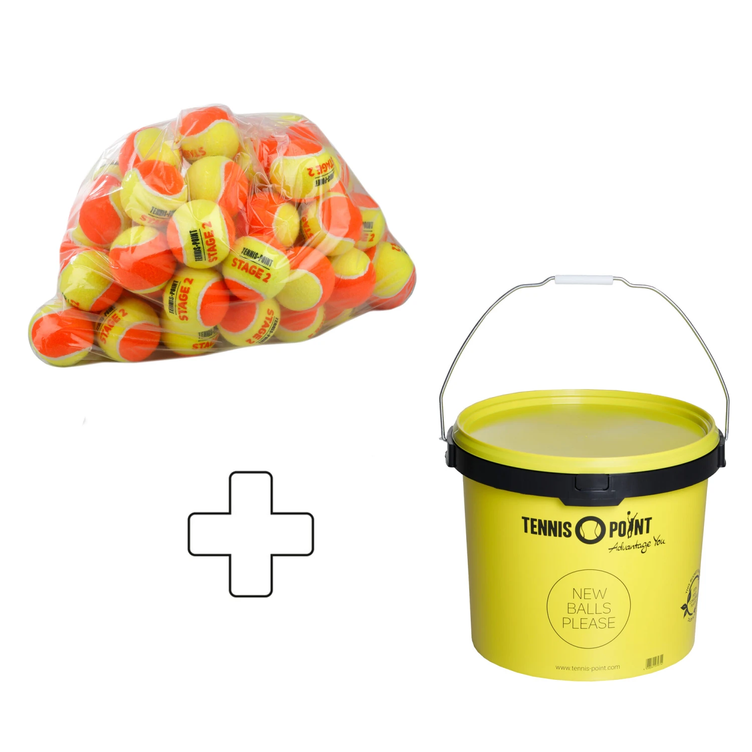 Stage 2 Sac De 60 Balles + Seau À Balles
