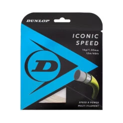 Dunlop Iconic Speed Cordage En Garniture 12m