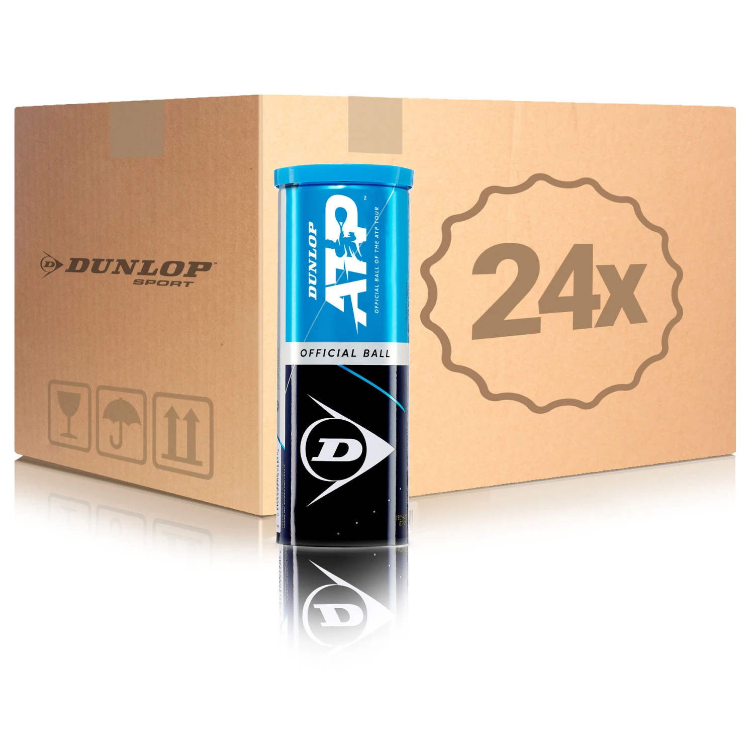 Dunlop ATP 24 Tubes De 3 En Carton