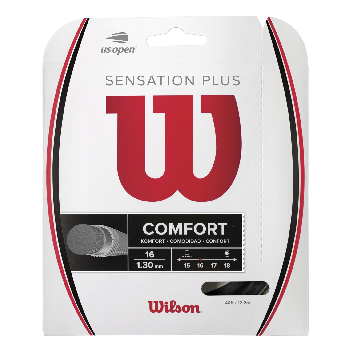 Wilson Sensation Plus Cordage En Garniture 12,2m
