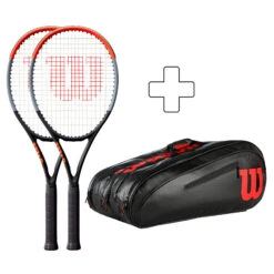 Wilson 2x Clash 100L + Sac De Tennis
