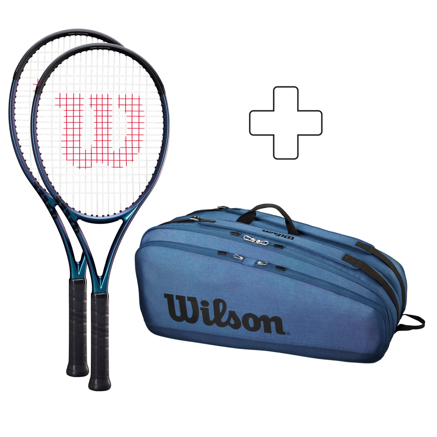 Wilson 2x Ultra 100 V4.0 + Sac De Tennis