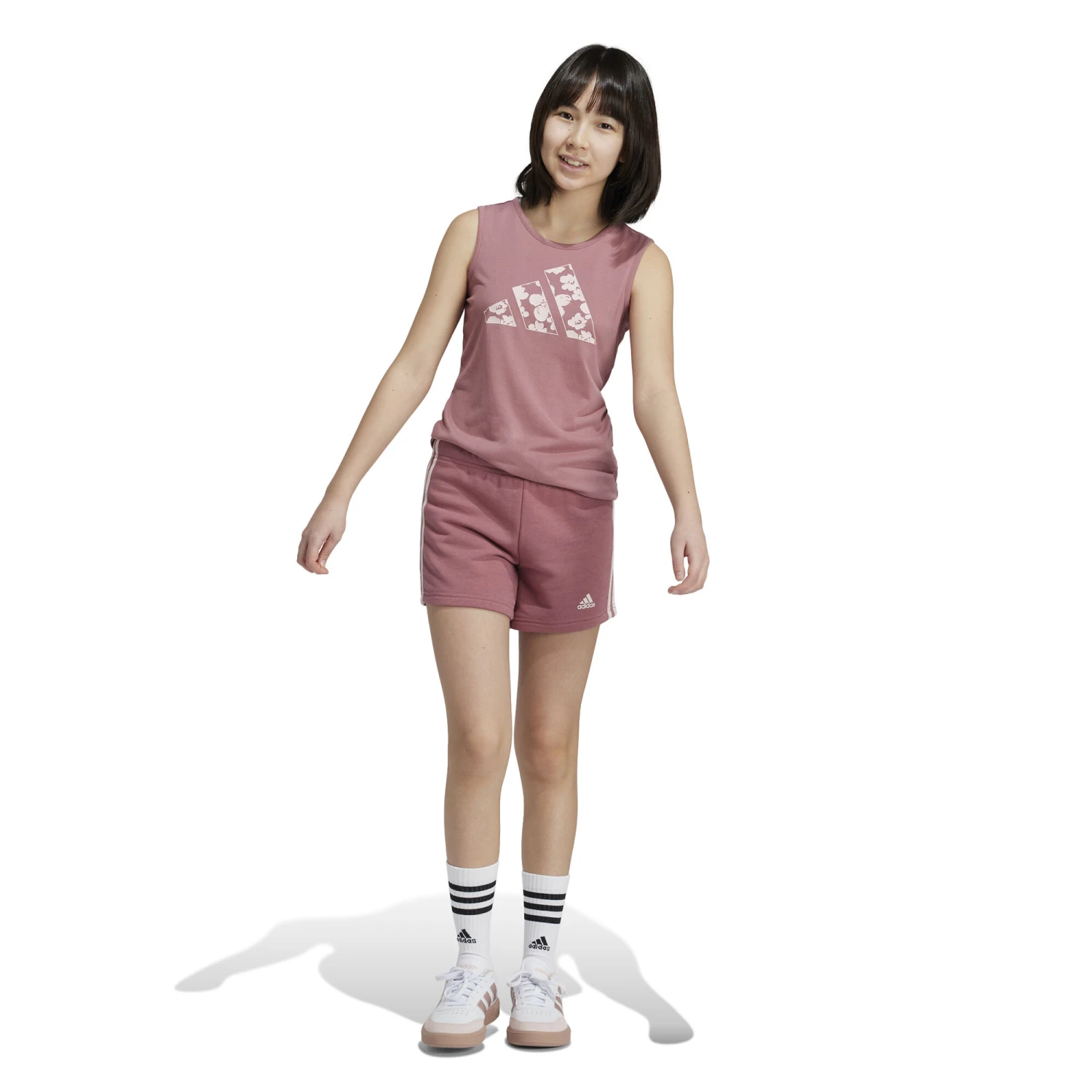 ADIDAS 3 Stripes Shorts Enfants – Image 2