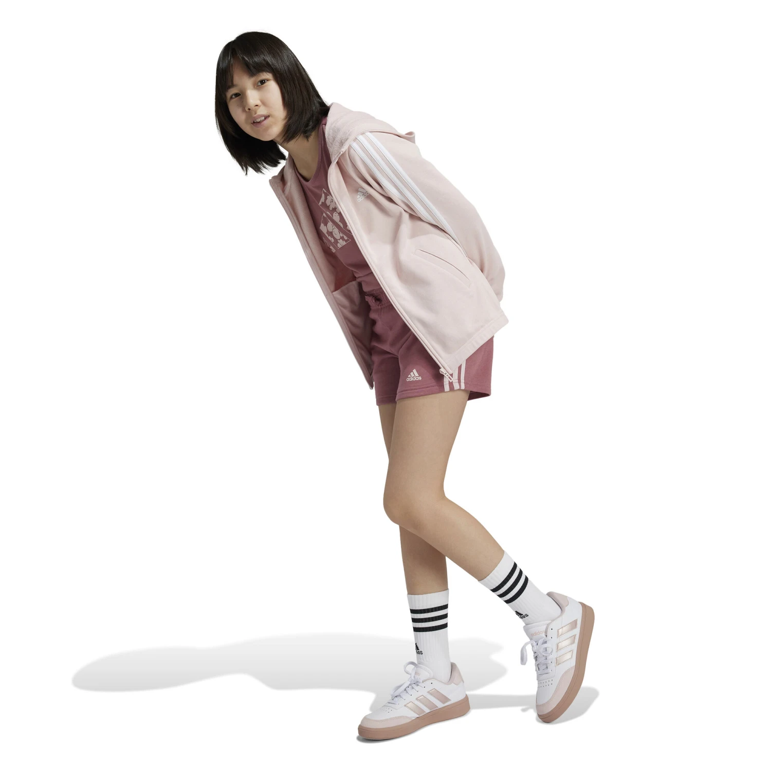 ADIDAS 3 Stripes Shorts Enfants – Image 4